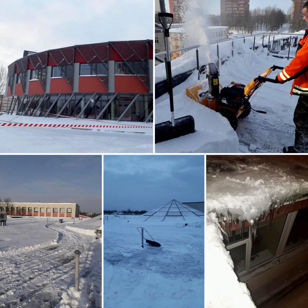 Lume ja jää eemaldamine katuselt